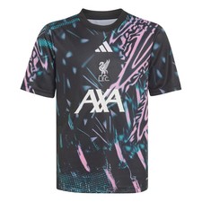 adidas Kids 2025 2026 Pre Match Jersey Licensed Short Sleeve T-shirt
