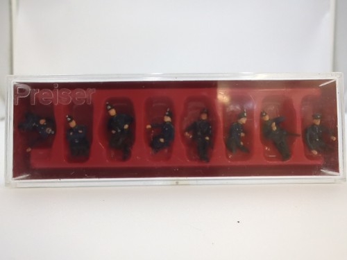 Figuras de la policía prusiana Preiser calibre Ho circa 1930 número 12442 | Zustand: New