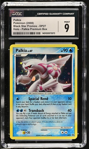 Palkia graded CGC 9 for sale on eBay