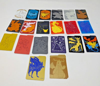 Official Pokemon TCG Card Dividers Lot [20] ETB Exclusive art Pick Set (4 Pack)