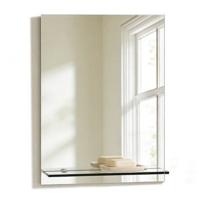 Badspiegel mit Ablage Wandspiegel Vertikal/Horizontal Spiegel  60x45/70x50/60x80