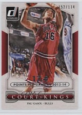 2014-15 Panini Donruss Court Kings Stat Line Season 152/174 Pau Gasol #2 HOF 6o3