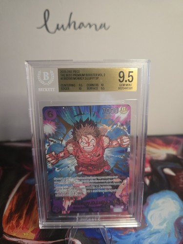 Monkey.D.Luffy (SP Card) graded BGS 9.5 for sale on eBay