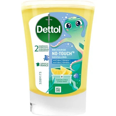 [7000050-2] DETTOL Lot de 2 Recharges de savon 250 ml pour distributeur No to... - Photo 1/4