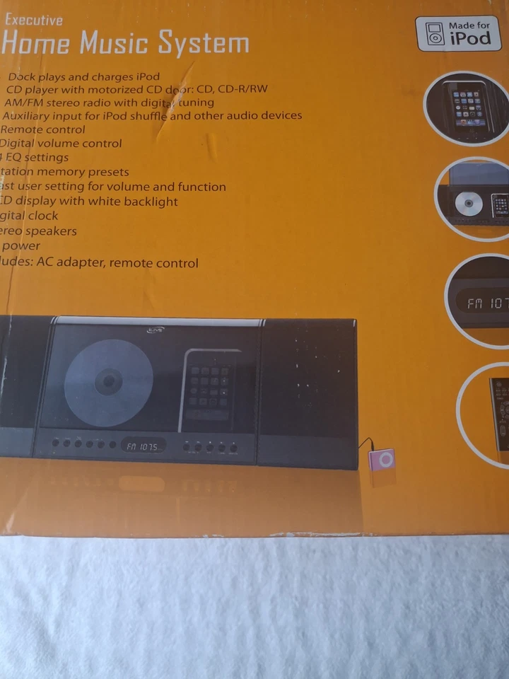 ILive Executive Home Music System Cd Player Am/Fm Radio - Image 2 of 4