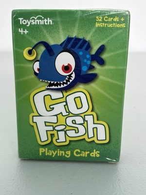 Toysmith Toys Go Fish Playing Cards Game New In Box 