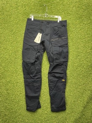 G-Star Raw Cargo Pants Mens 32x32 Blue Rovic Zip 3D Tapered Leg y2k Grunge New