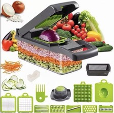12-in-1 Vegetable Chopper Multi-Function Slicer Cutter Food Prep Kitchen Tool