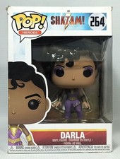 FUNKO POP 2019 HEROES #264 DC SHAZAM! MOVIE DARLA VINYL FIGURE DAMAGED BOX