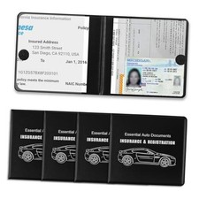 Registration and Holder and Registration, Auto Essential Holder, 4-Pack