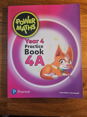 Power Maths, Pearson, Year 4 Practice Book 4A, Tony Staneff