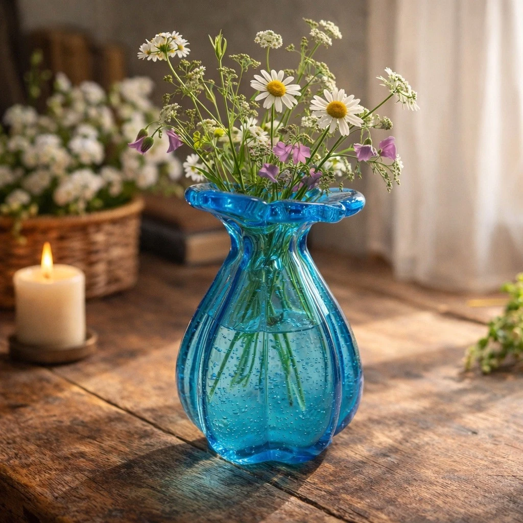 Blue Mid-Century Modern Vases for sale | eBay