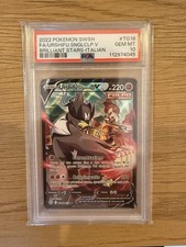 Pokemon PSA 10 Urshifu SingolcolpoV #TG18 Full Art Astri Lucenti 2022 Italiano