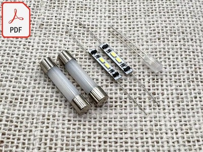 AKAI 4000 4000DS MKII 4000DB replacement LED VU meter lamps lights bulbs kit