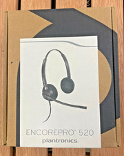 Plantronics EncorePro HW520 Black Headband Headsets