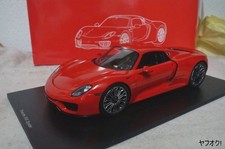 Spark Porsche 918 Spyder 1/18 Mini Car Red