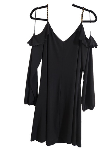 michael khors peek a boo shoulder dress