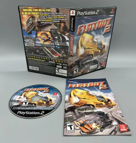 Flatout 2 - PlayStation 2 (Viviendi, 2006) CIB