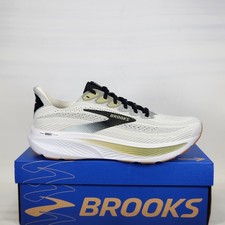 Size 11 - Brooks Ghost 17 - White / Black / Tea - Mens nb