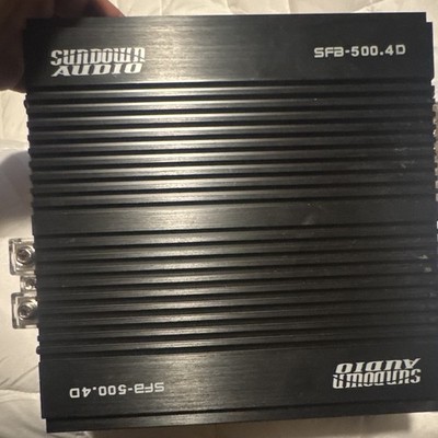 Sundown Audio SFB-500.4D 4-Channel Car Audio Amplifier 500W RMS