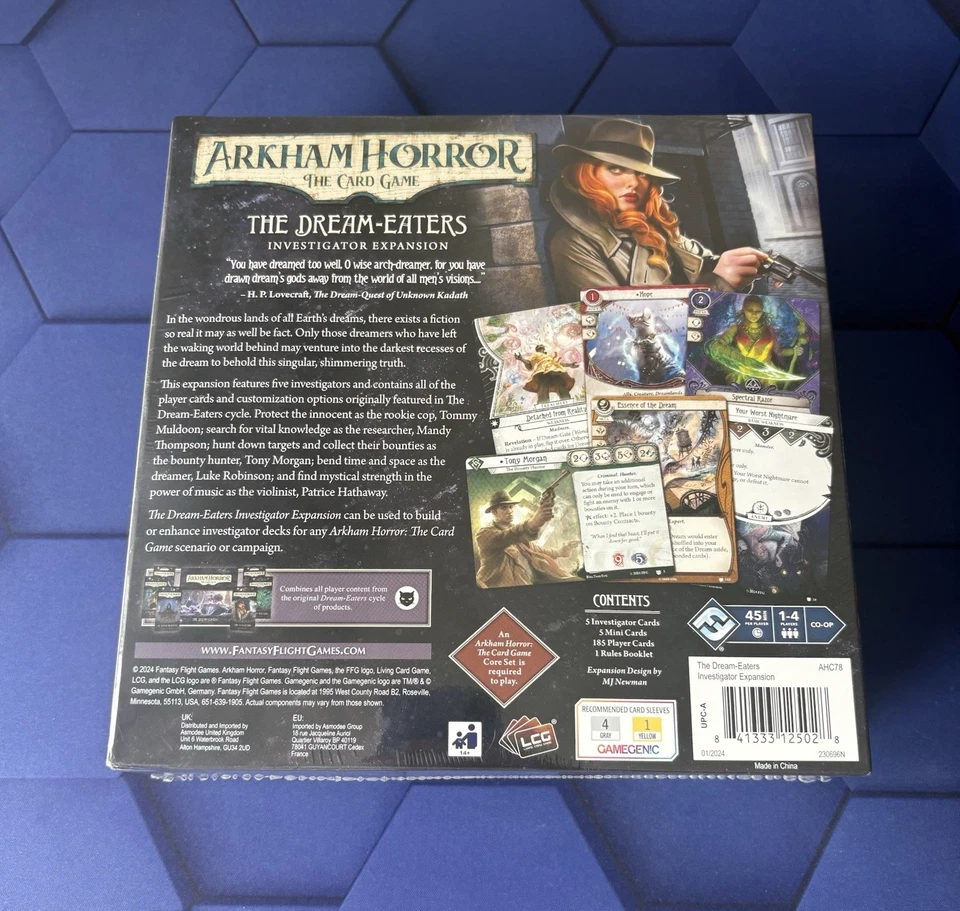 Arkham Horror LCG The Dream Eaters Investigator expansion BNIS SEALED English - Image 2 of 4