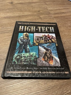 Steve Jackson Games GURPS High-Tech 4th Ed Hardcover RPG Book SJG30-6024