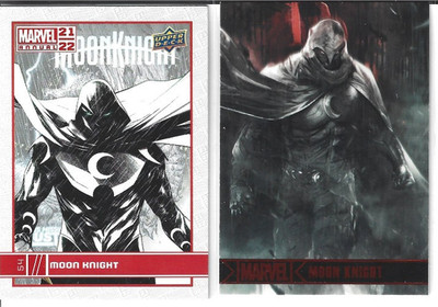 MOON KNIGHT - 2012 HEROES / 2021 ANNUAL cards, Marvel Comics [NEAR MINT NM+]