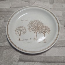 Schöner Alter Markanter Churchill England Wand / Sammel-Teller Motiv Bäume Retro