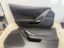 2015 Chevrolet Corvette C7 Z06 Oem Black Leather 3lz Door Panel Pair Dr Ps Used
