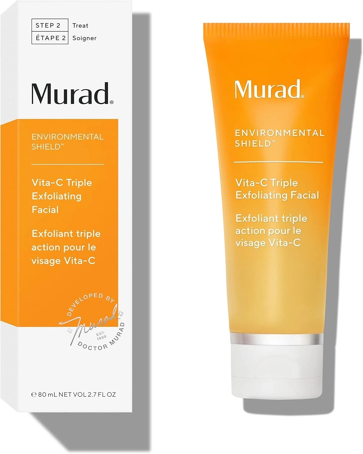 murad vita-C triple exfoliating facial 80ml DAMAGED BOX