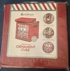 Whitmor Christmas Ornament Storage Box Holds up to 64 Ornaments Brand New — photo 2