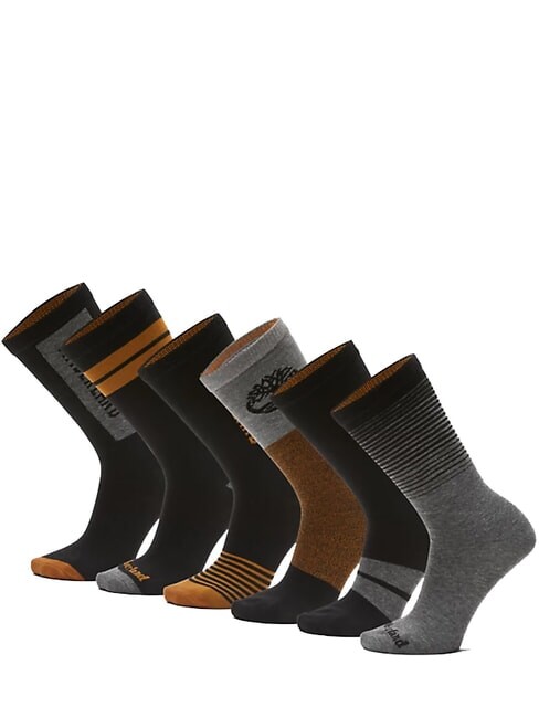 Набор носков TIMBERLAND Herren Socken Six Pack SCHWARZ M AuswahlP SCHWARZ A2PV2001M 9390₽
