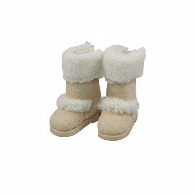 Puppe Winterstiefel funktioneller Reißverschluss realistische Textur für Hobby Displays