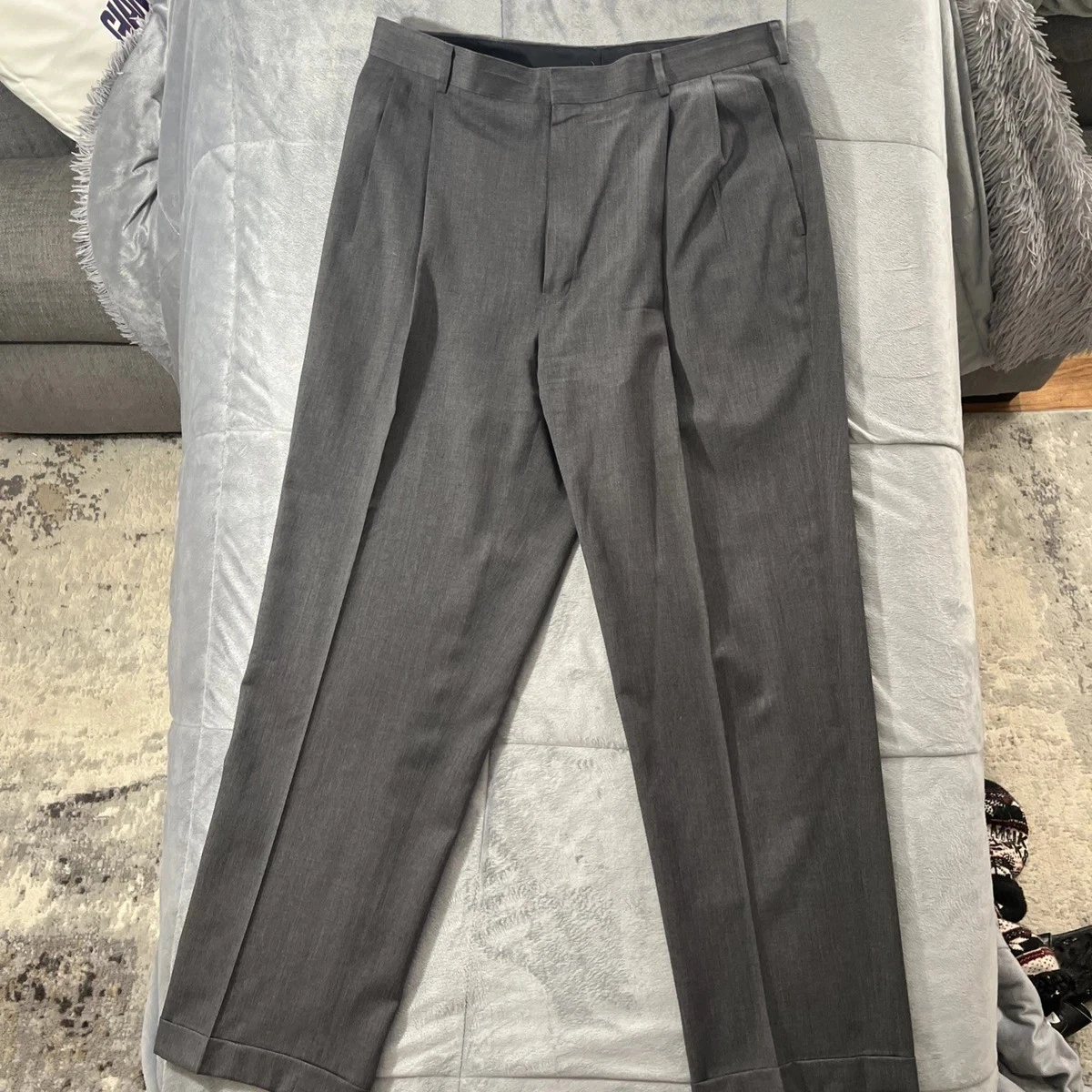 Wool 34 Size Pants for Men for sale | eBay