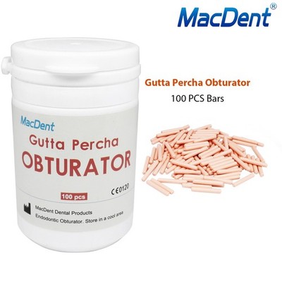 100Pcs/Bottle Dental Endodontic Gutta Percha Pellets Bar For Obturation System