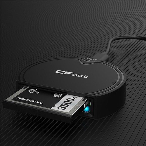 P&P CFast 2.0/SD Memory Card Adapter USB3.2 Gen2 High Speed Card Reader 10Gbps e - Afbeelding 4 van 9