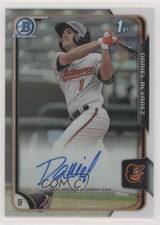 2015 Bowman Chrome Prospects Refractor 288/499 Dariel Alvarez #BCAP-DA Auto i6j