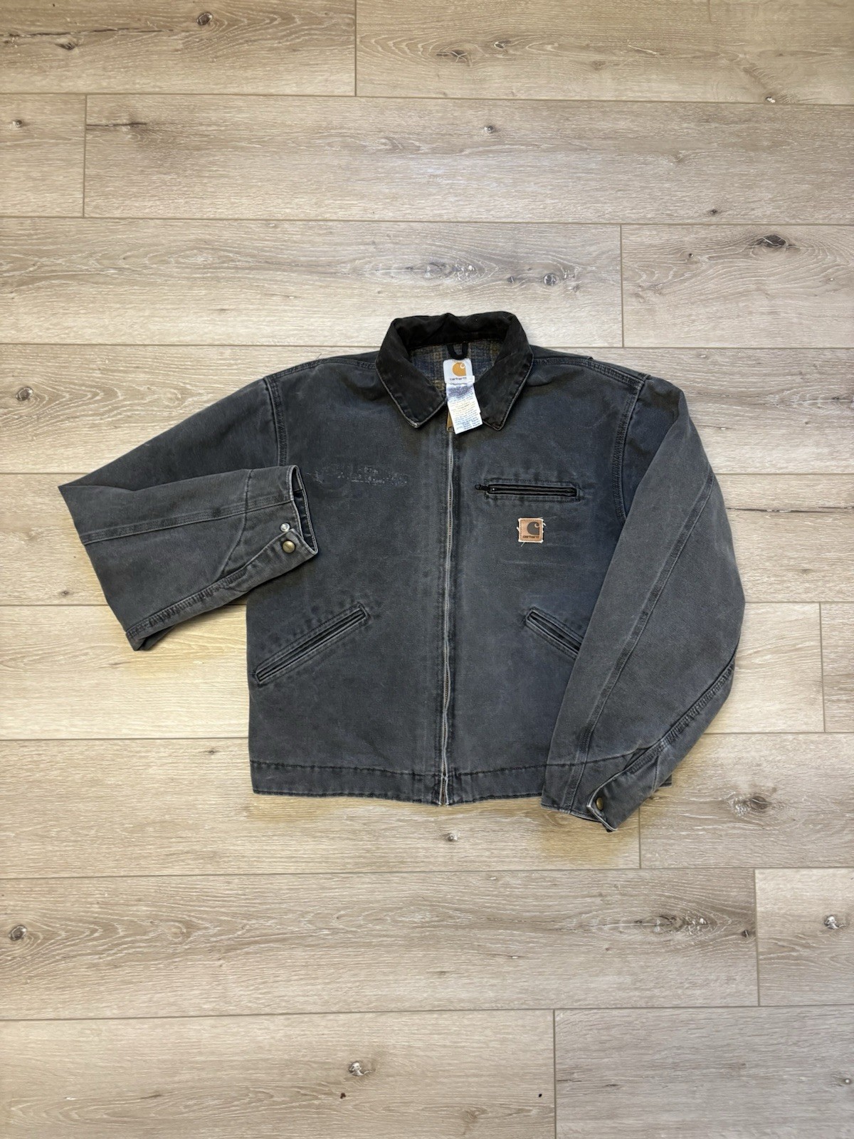 Carhartt Detroit Jacket J97 PTL  ( Color Petrol)Vintage 2005 Size Large Regular