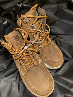 Men's Timberland PRO  Gridworks 6'' Soft Toe Waterproof Moc-Toe Work Boot Men's 5