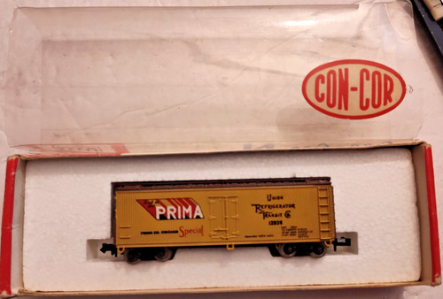 Coche caja panel 50' refrigerado escala N Con Cor Prima Union 12939 nuevo en caja | Zustand: New