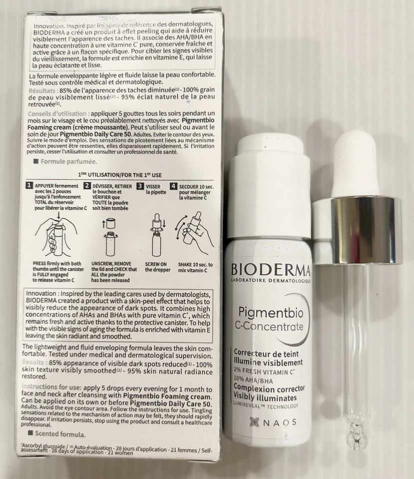 Suero concentrado en C Bioderma Pigmentbio 15 ml nuevo en caja caducidad 09/2025 Foto 3 de 4
