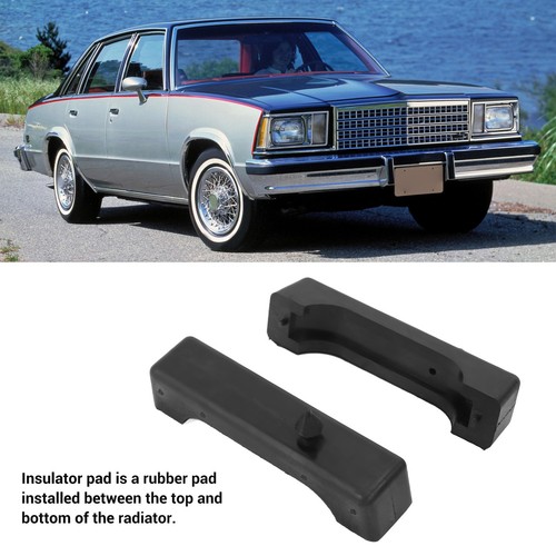 New Radiator Mount Cushion Rubber Radiator Support Pads Pair Of Black 371922 For - Picture 2 of 23