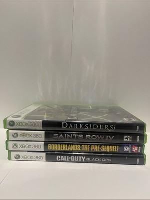 LOT XBOX 360 Call of Duty, Saints Row, Borderlands, Call Of Duty, Dark Siders
