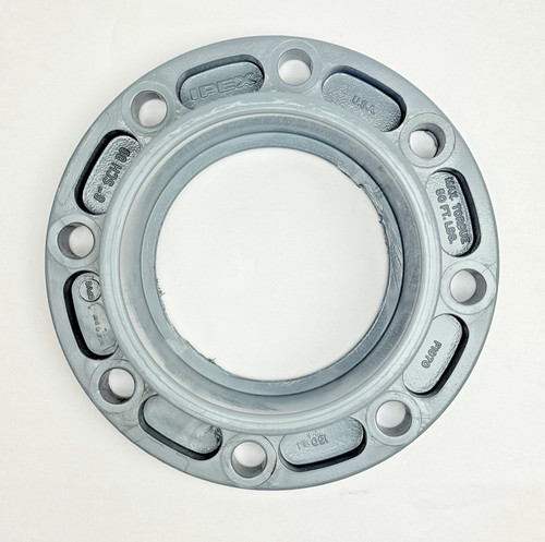 F1970 IPEX, 6" SOLID SOCKET FLANGE, SCH 80, 150 PSI, CPVC, GRAY