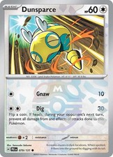 DUNSPARCE 079/131 PRISMATIC EVOLUTIONS POKEMON (MASTER BALL HOLO, NM)