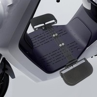 Elektro Motorrad Vordere FußRaste Easy Montage Rechteckig Robust Fuß-Rasten