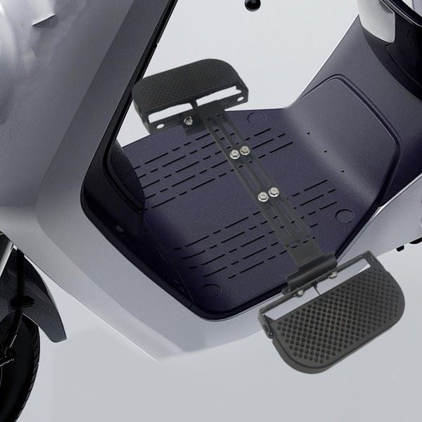Elektro Motorrad Vordere FußRaste Easy Montage Rechteckig Robust Fuß-Rasten-image