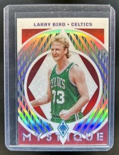 2023-24 Panini Phoenix Larry Bird Mystique Red #/125 Celtics