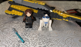 LEGO Star Wars Anakin's Jedi Starfighter (7669)  w/Minifigs Instructions
