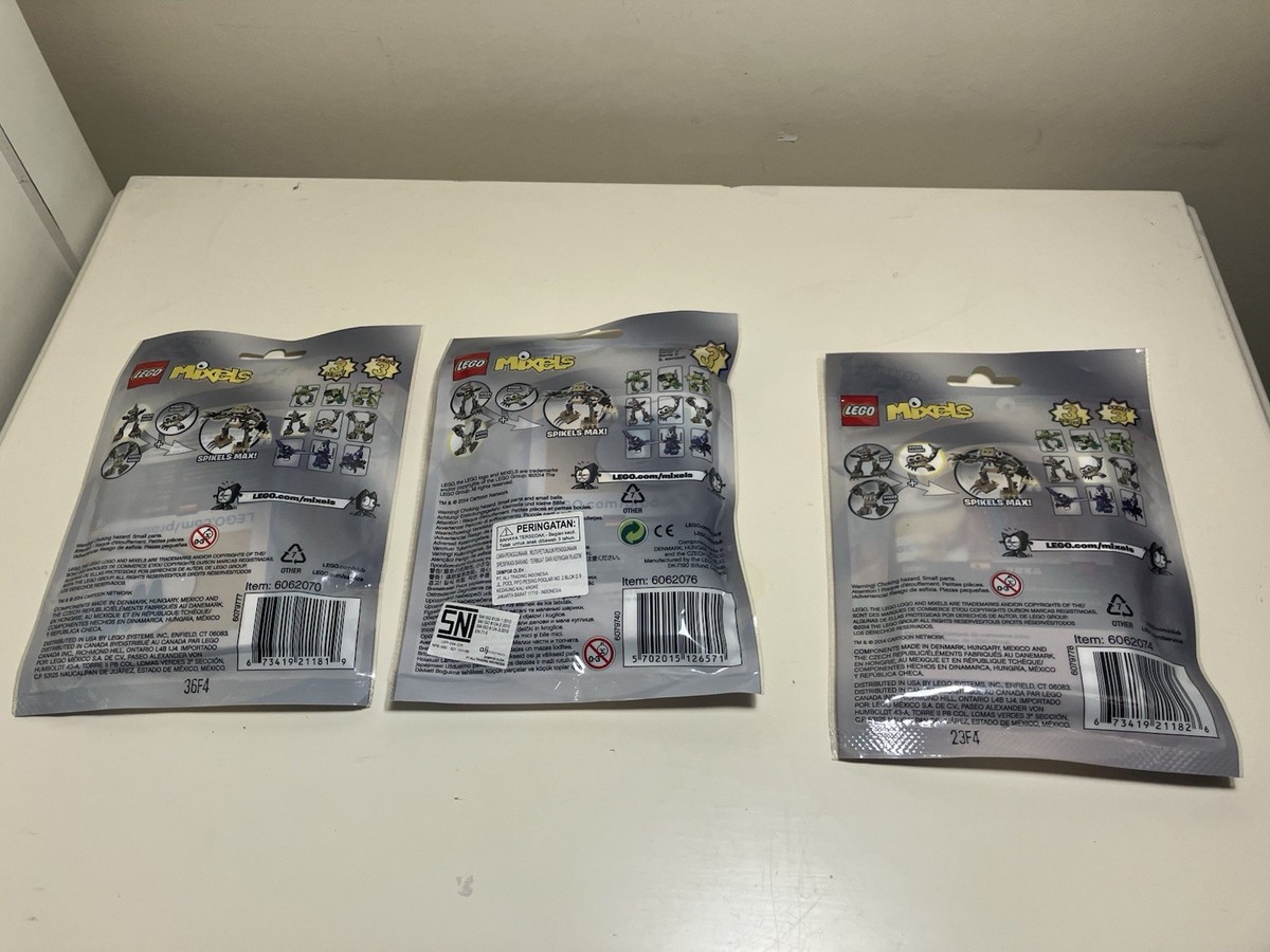 LEGO Mixels Series 3 Footi, Scorpi, Hoogi *RARE SET OF 3* 41521